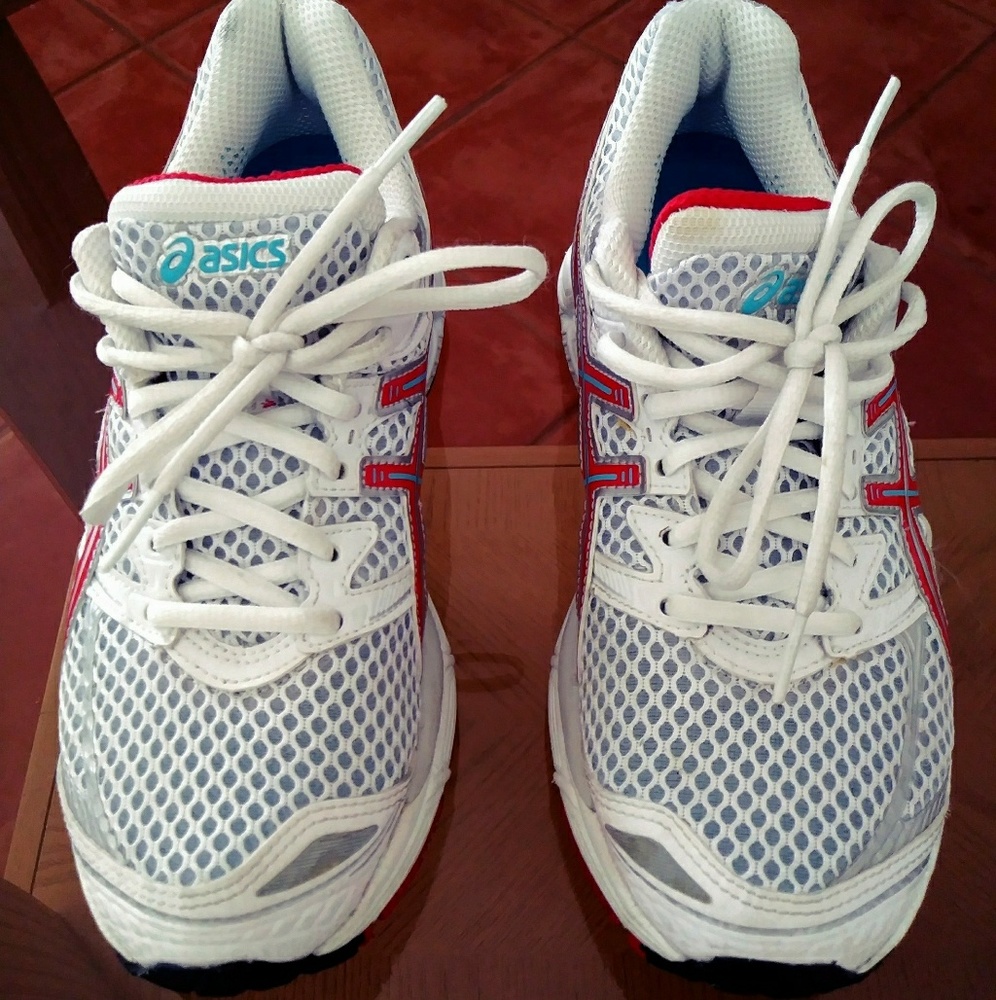 Asics Cumulus 13 Running Shoes Red, White